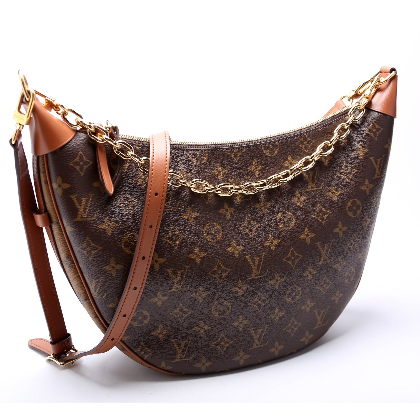 Louis Vuitton Loop Reverse Monogram Shoulder Bag Monogram 5