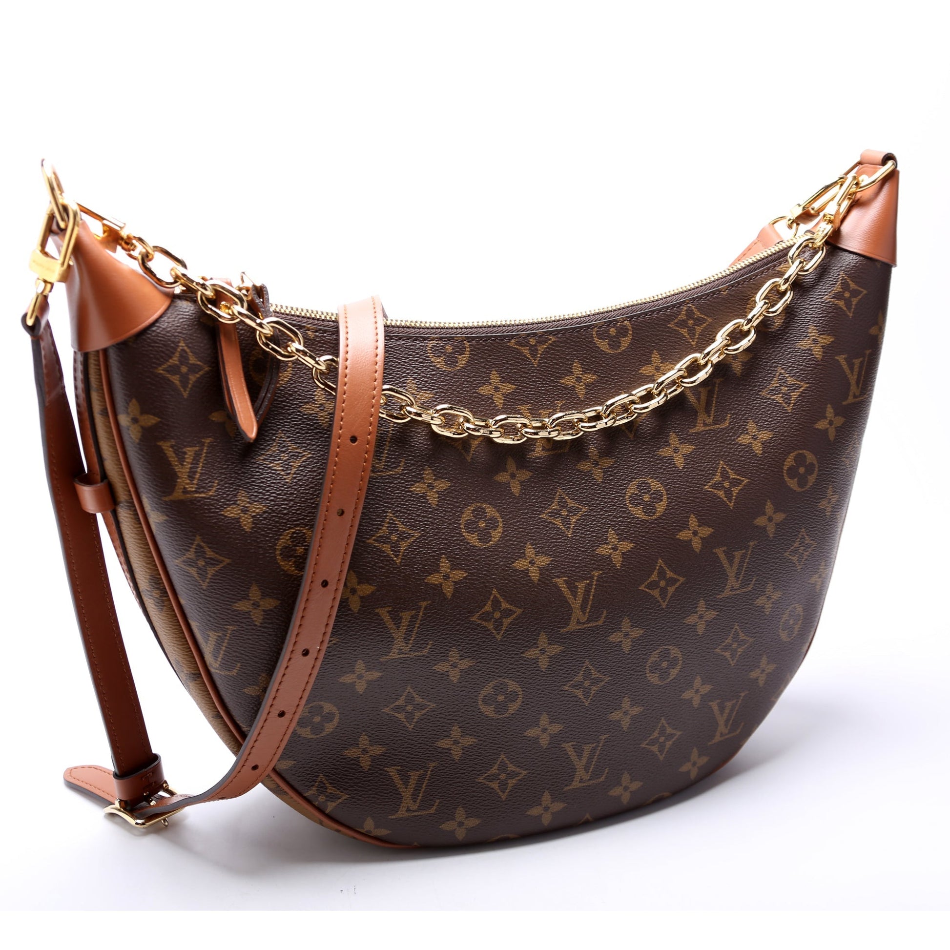 Louis Vuitton Loop Reverse Monogram Shoulder Bag Monogram 5