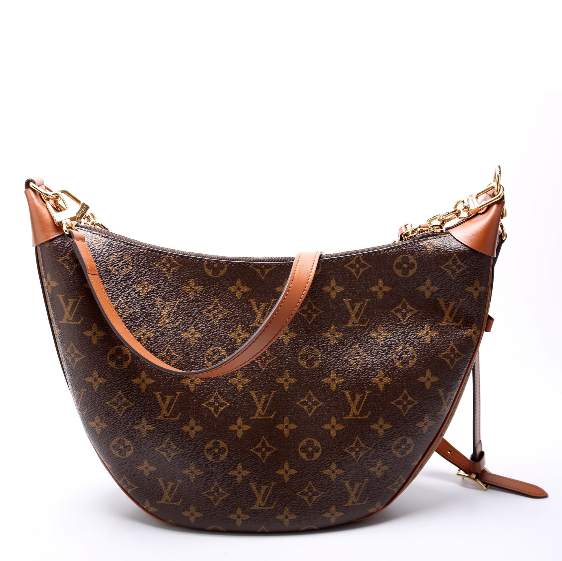 Louis Vuitton Loop Reverse Monogram Shoulder Bag Monogram 5