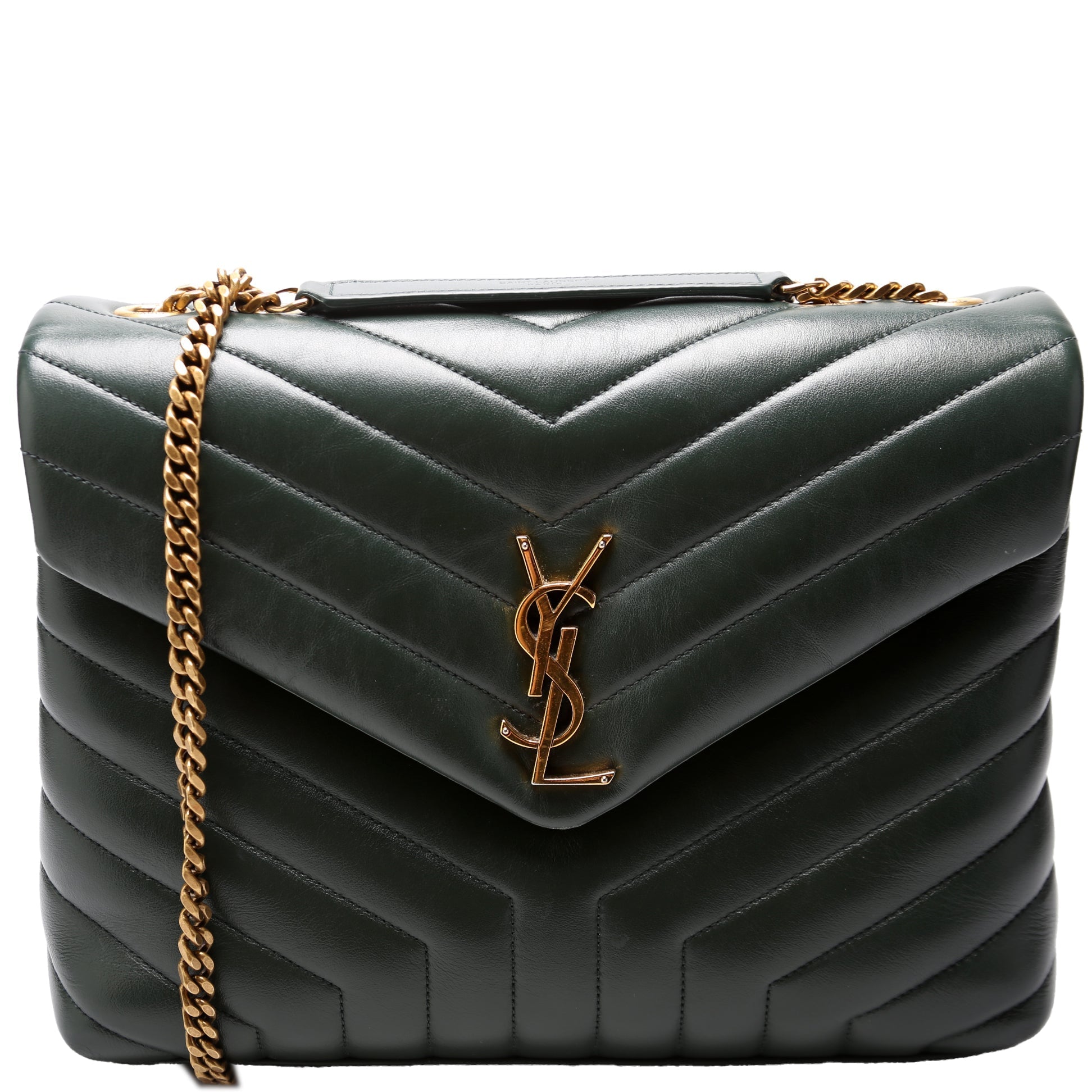 YSL Saint Laurent Loulou Bag Quilted Medium Travel Bag