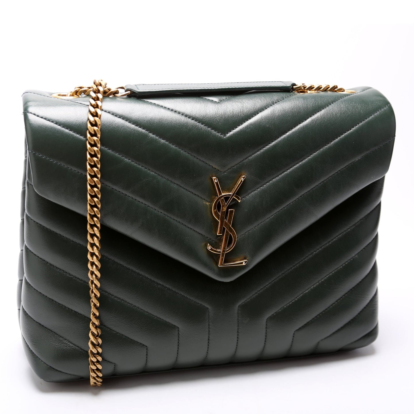 YSL Saint Laurent Loulou Bag Quilted Medium Travel Bag
