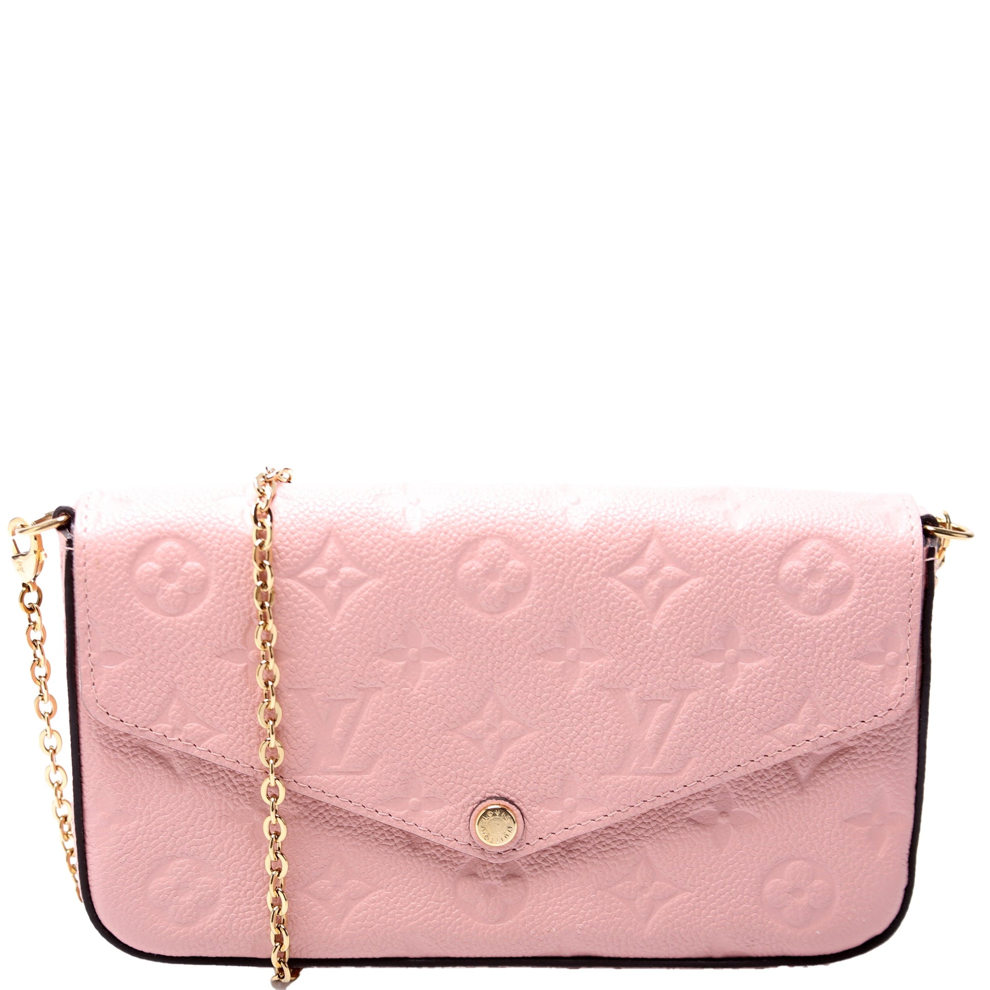 Louis Vuitton Pochette Felicie Empreinte Clutch Bag Empreinte 66