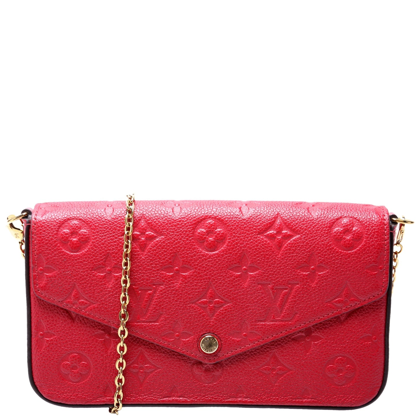 Louis Vuitton Pochette Felicie Empreinte Clutch Bag Empreinte 67