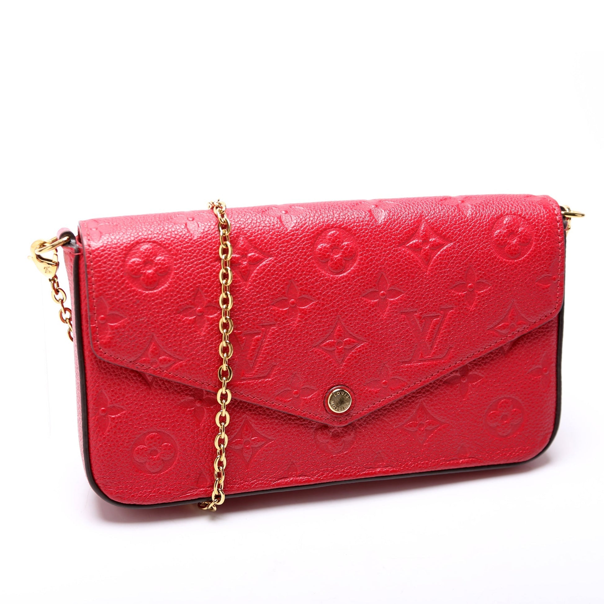 Louis Vuitton Pochette Felicie Empreinte Clutch Bag Empreinte 67