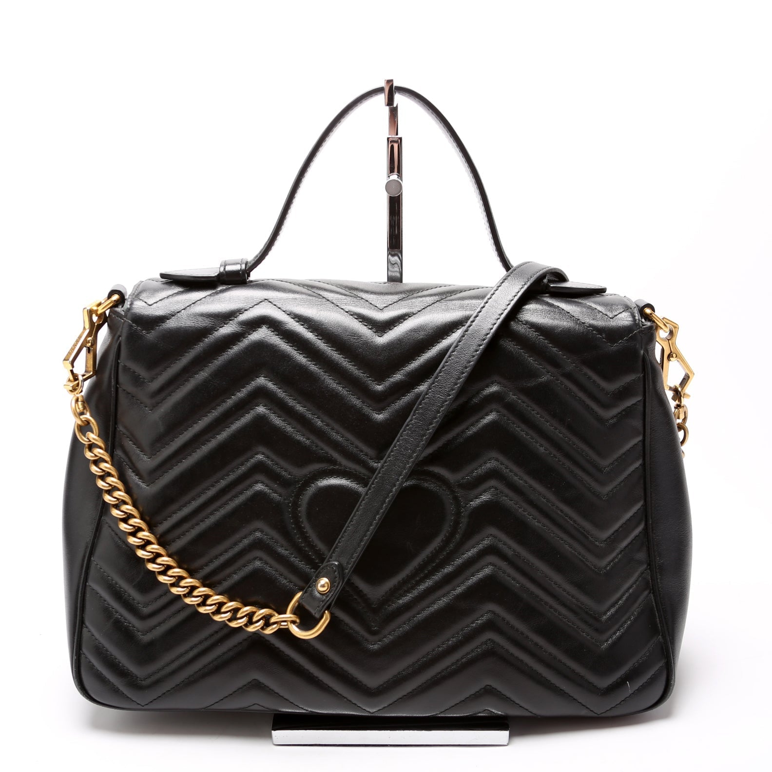 Gucci Marmont Medium Top Handle Travel Bag Medium 1