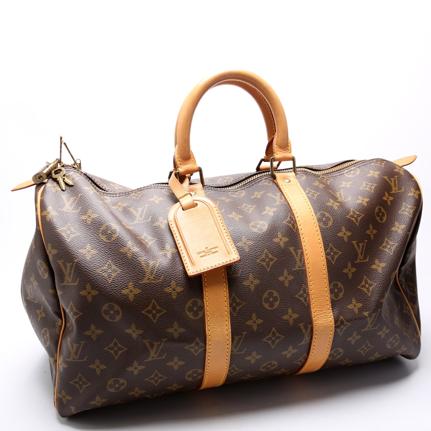 Louis Vuitton Keepall 45 Monogram Travel Bag Monogram 17