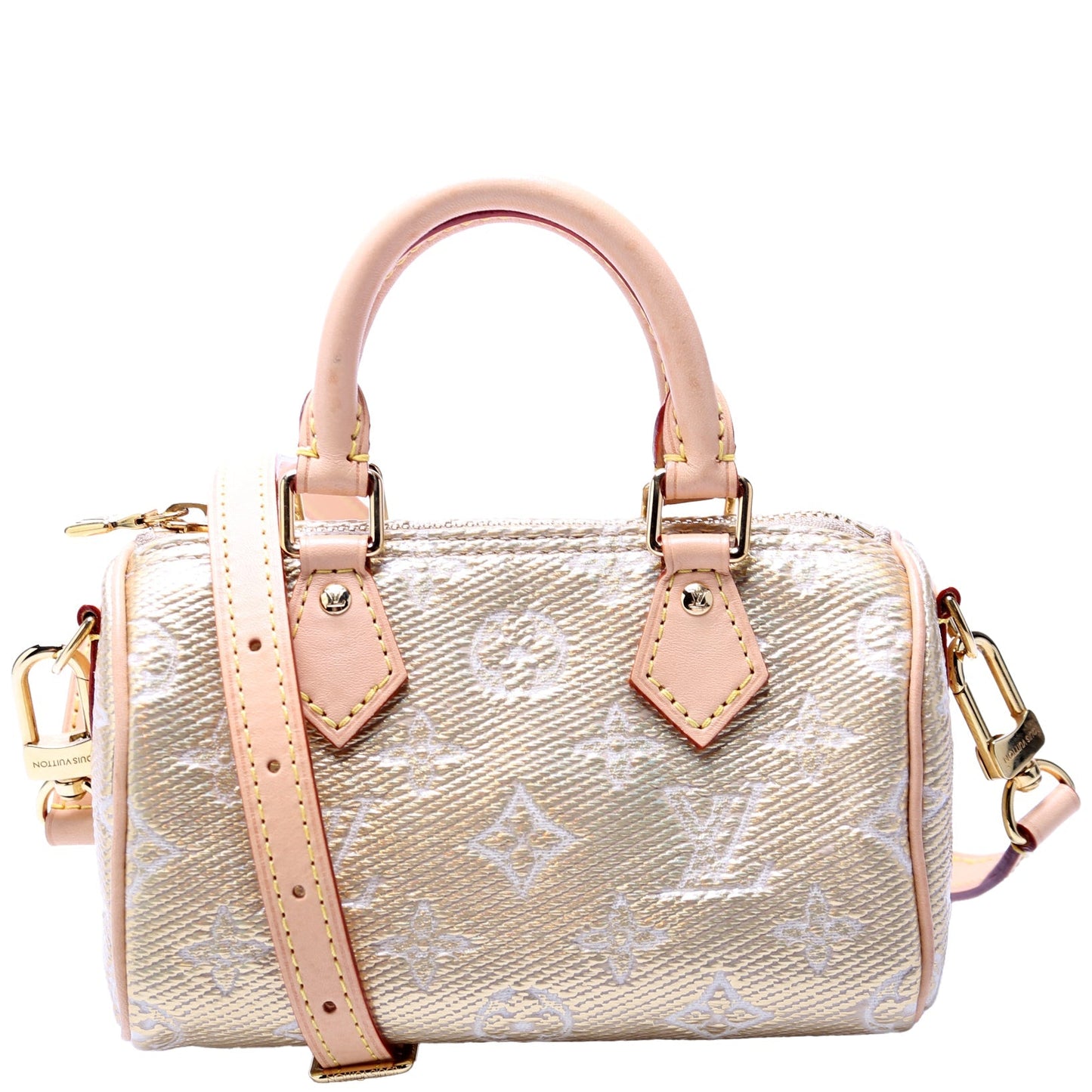 Louis Vuitton Speedy Monoglam Monogram Nano Handbag