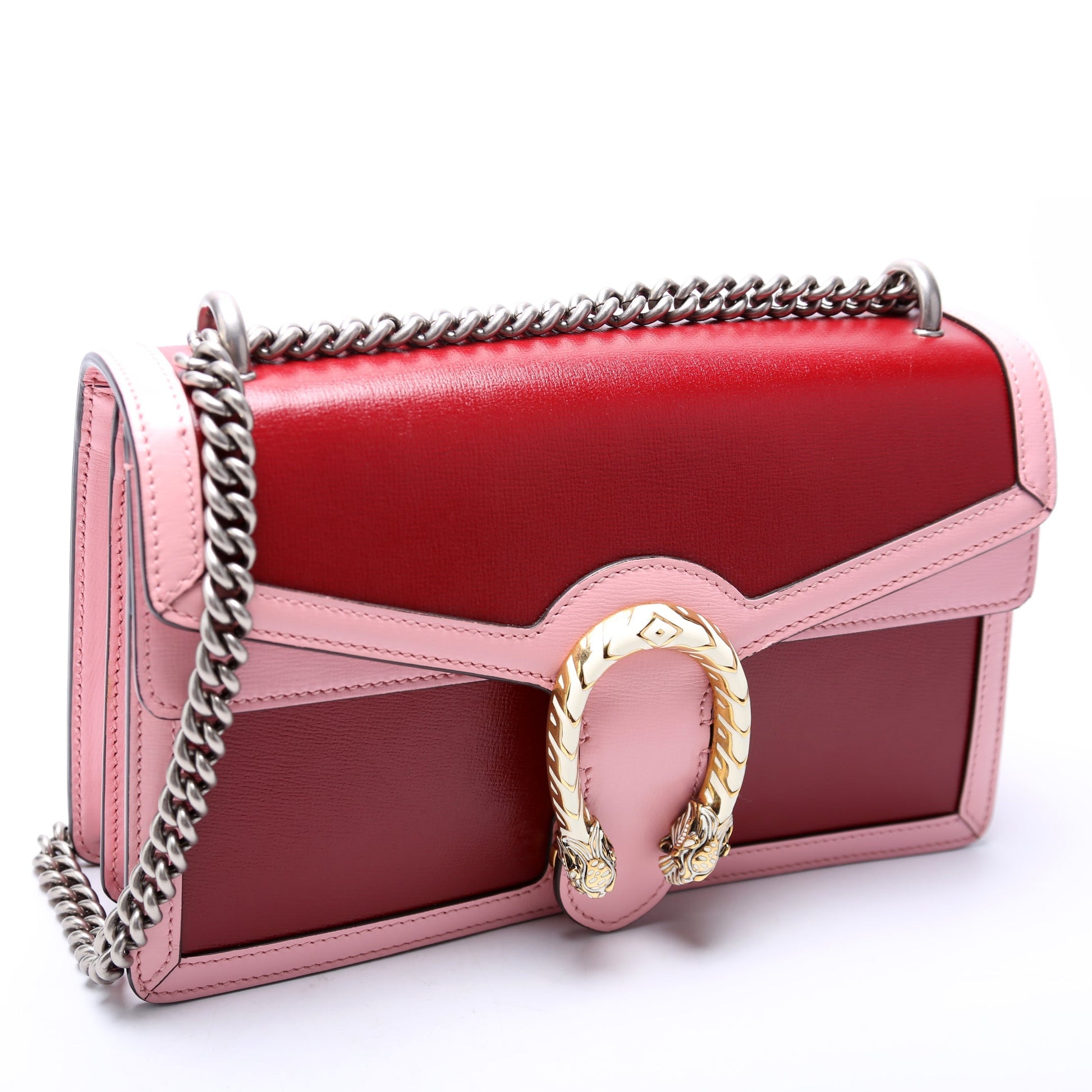 Gucci Dionysus Enamel Leather Small Shoulder Bag
