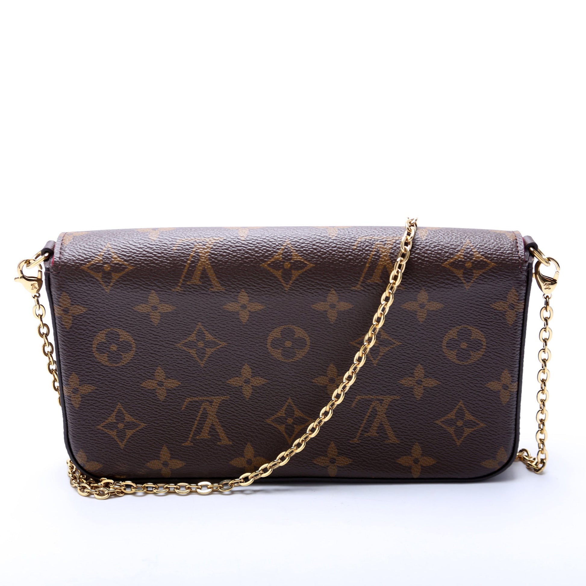 Louis Vuitton Pochette Felicie Monogram Clutch Bag Monogram 37