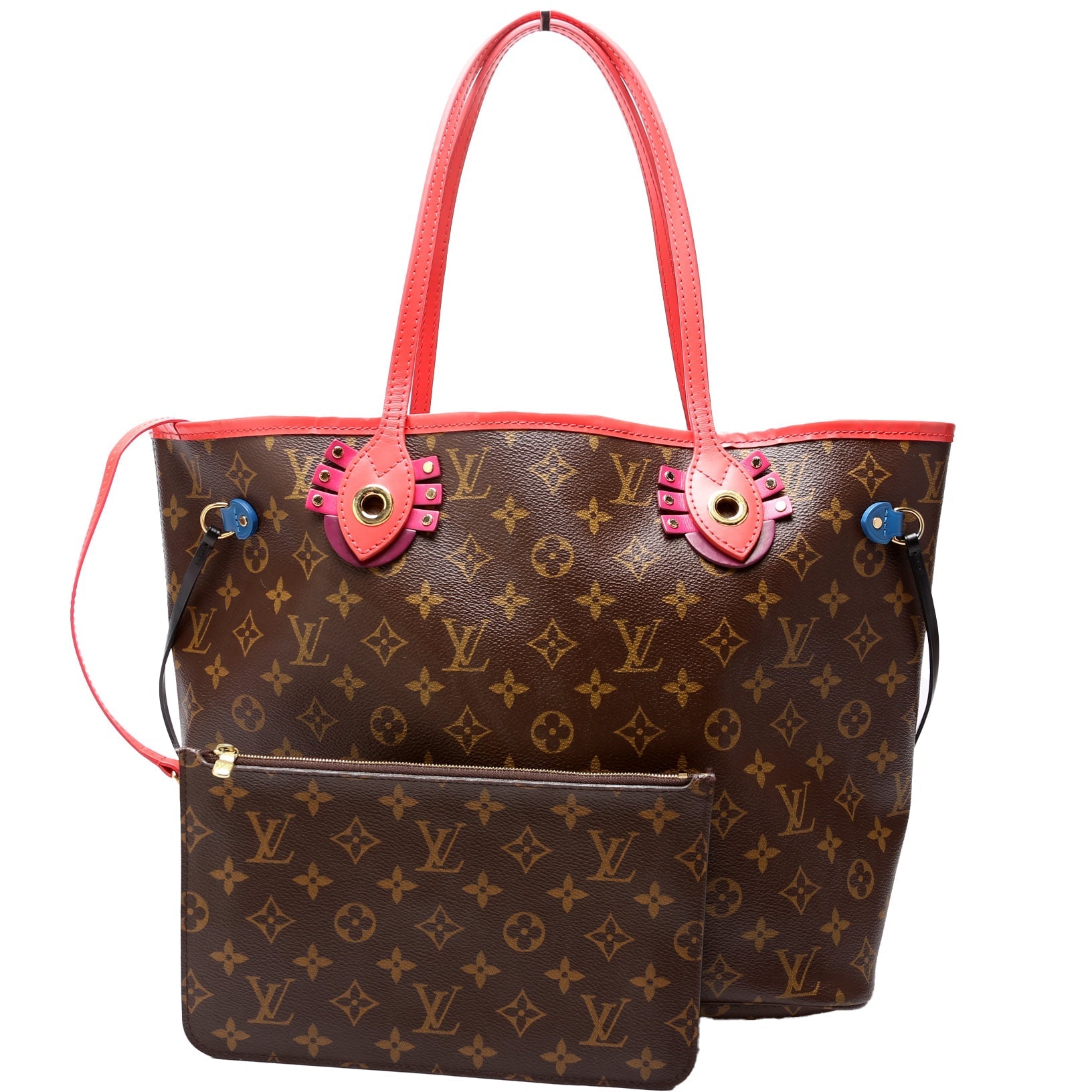 Louis Vuitton Neverfull MM Totem Wallet Case