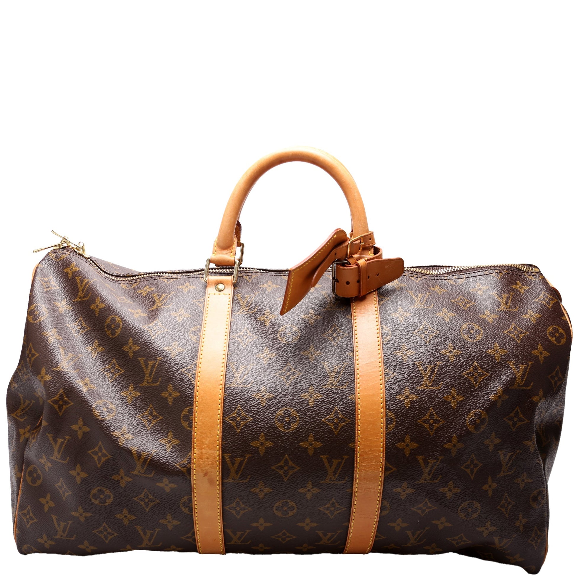 Louis Vuitton Keepall 50 Monogram Travel Bag Monogram 16