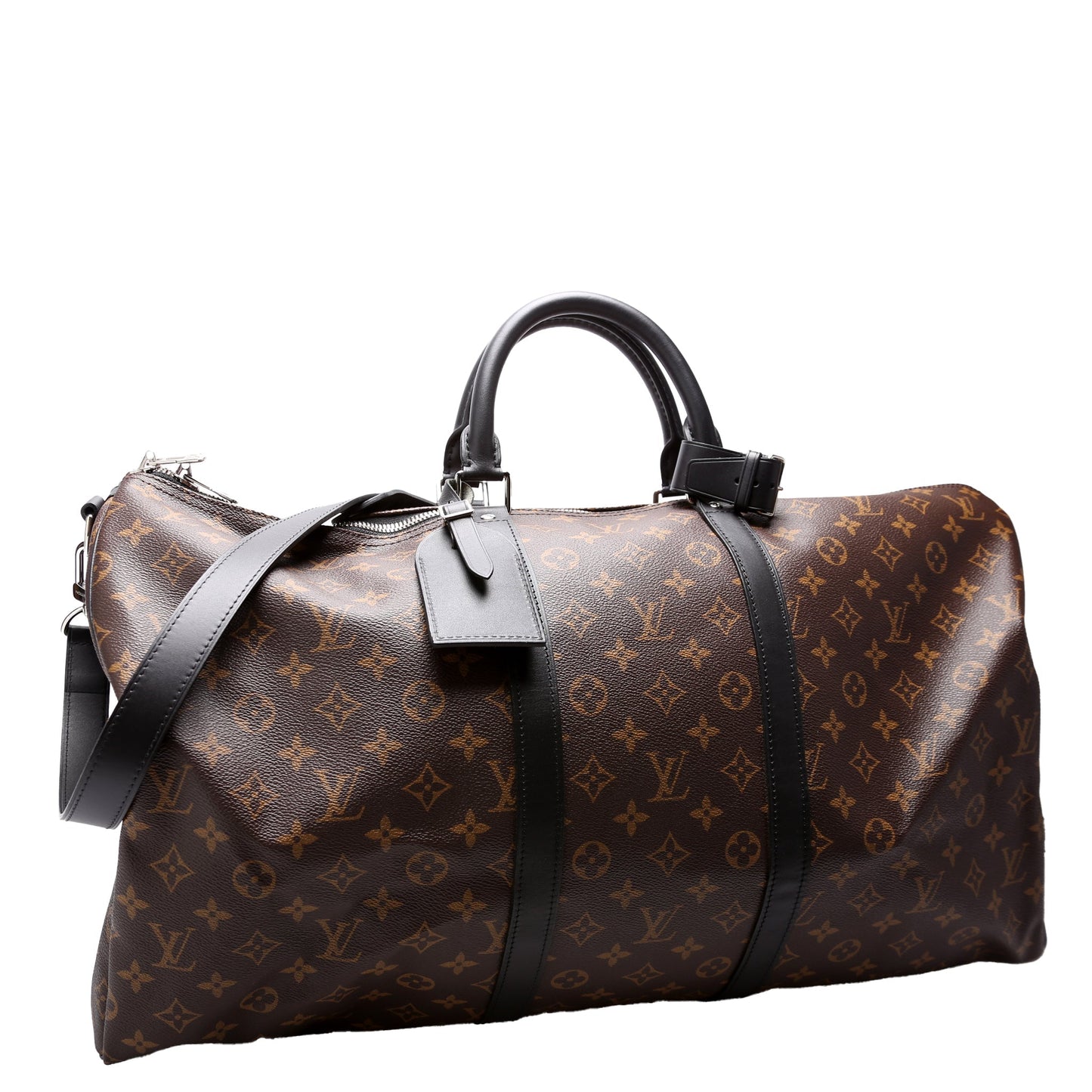 Louis Vuitton Keepall 55 Macassar W Travel Bag