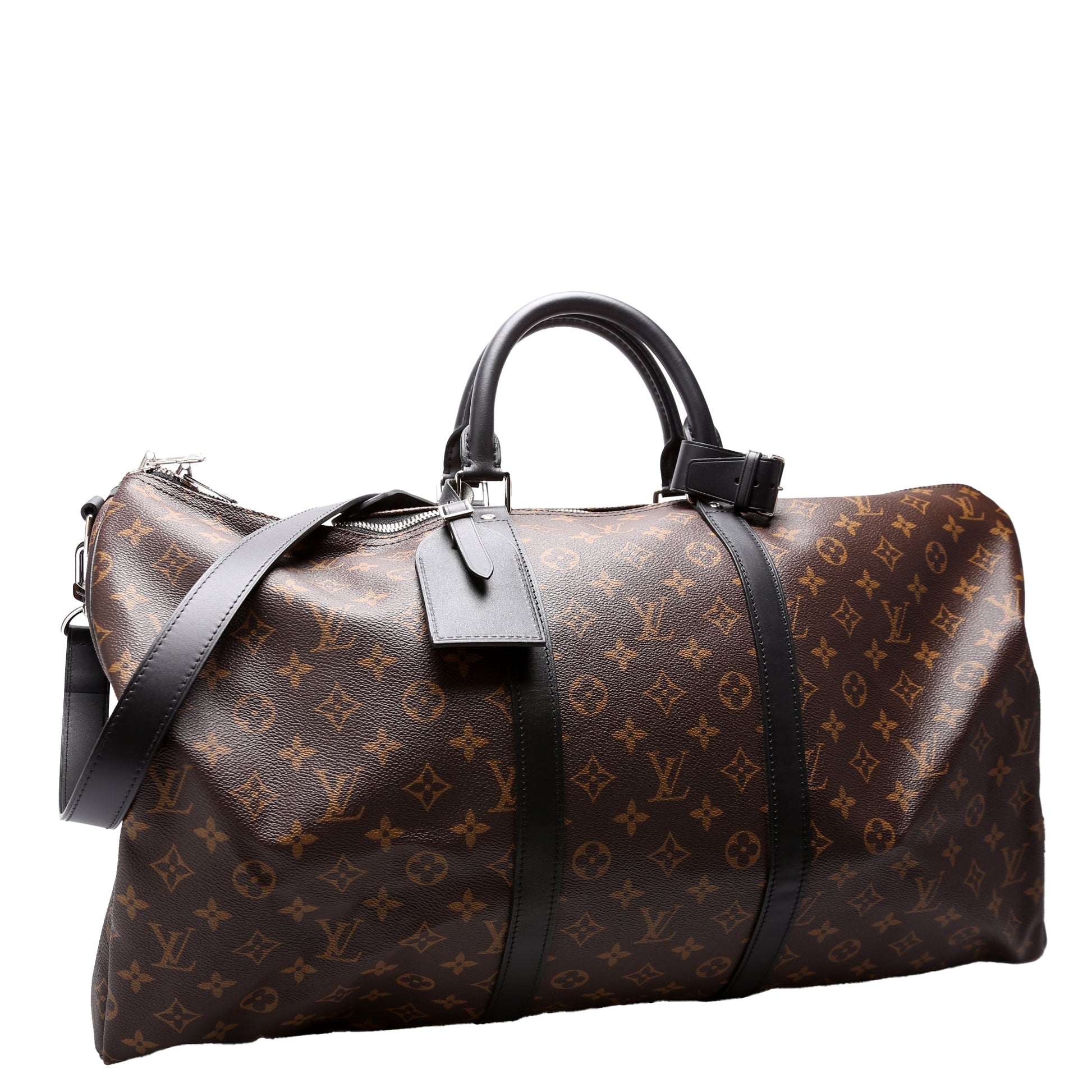 Louis Vuitton Keepall 55 Macassar W Travel Bag