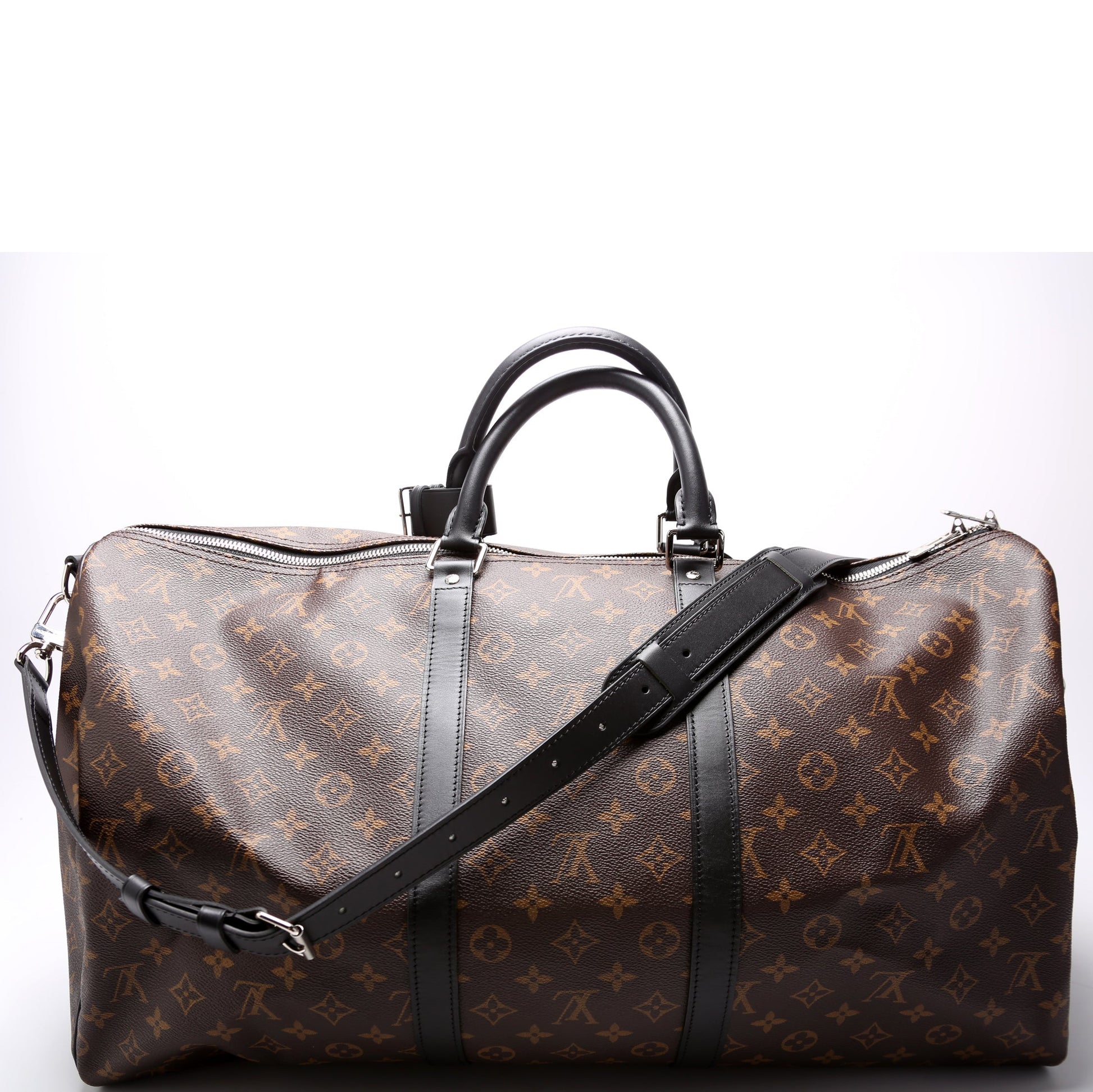 Louis Vuitton Keepall 55 Macassar W Travel Bag