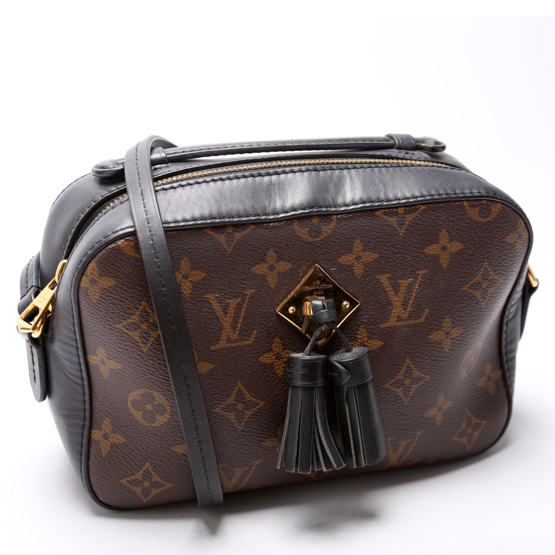 Louis Vuitton Saintonge Monogram Handbag Monogram 13