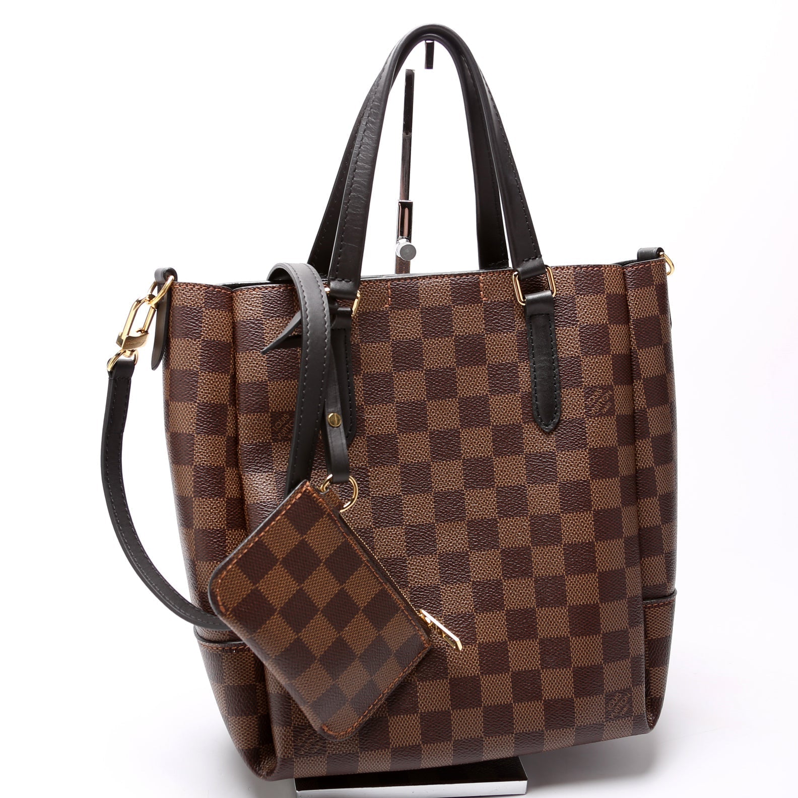 Louis Vuitton Belmont NM PM Ebene Damier Handbag