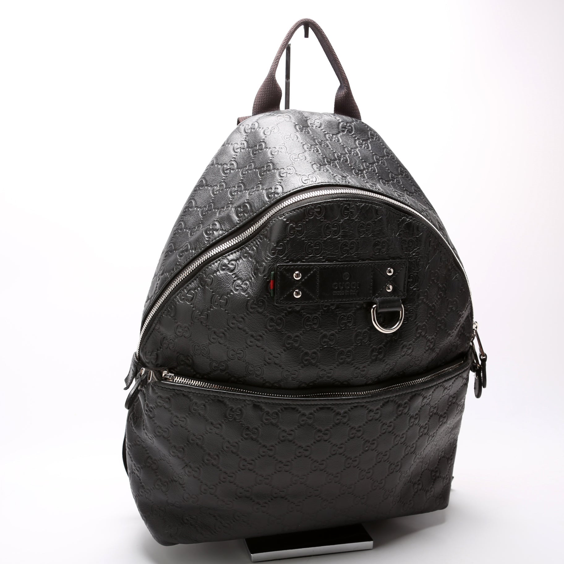 Gucci Rubber Backpack Leather