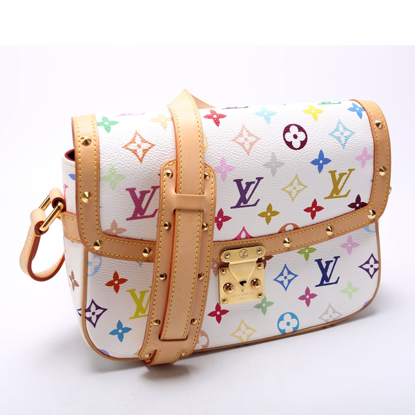 Louis Vuitton Sologne Monogram Multicolor Handbag Multicolor Monogram