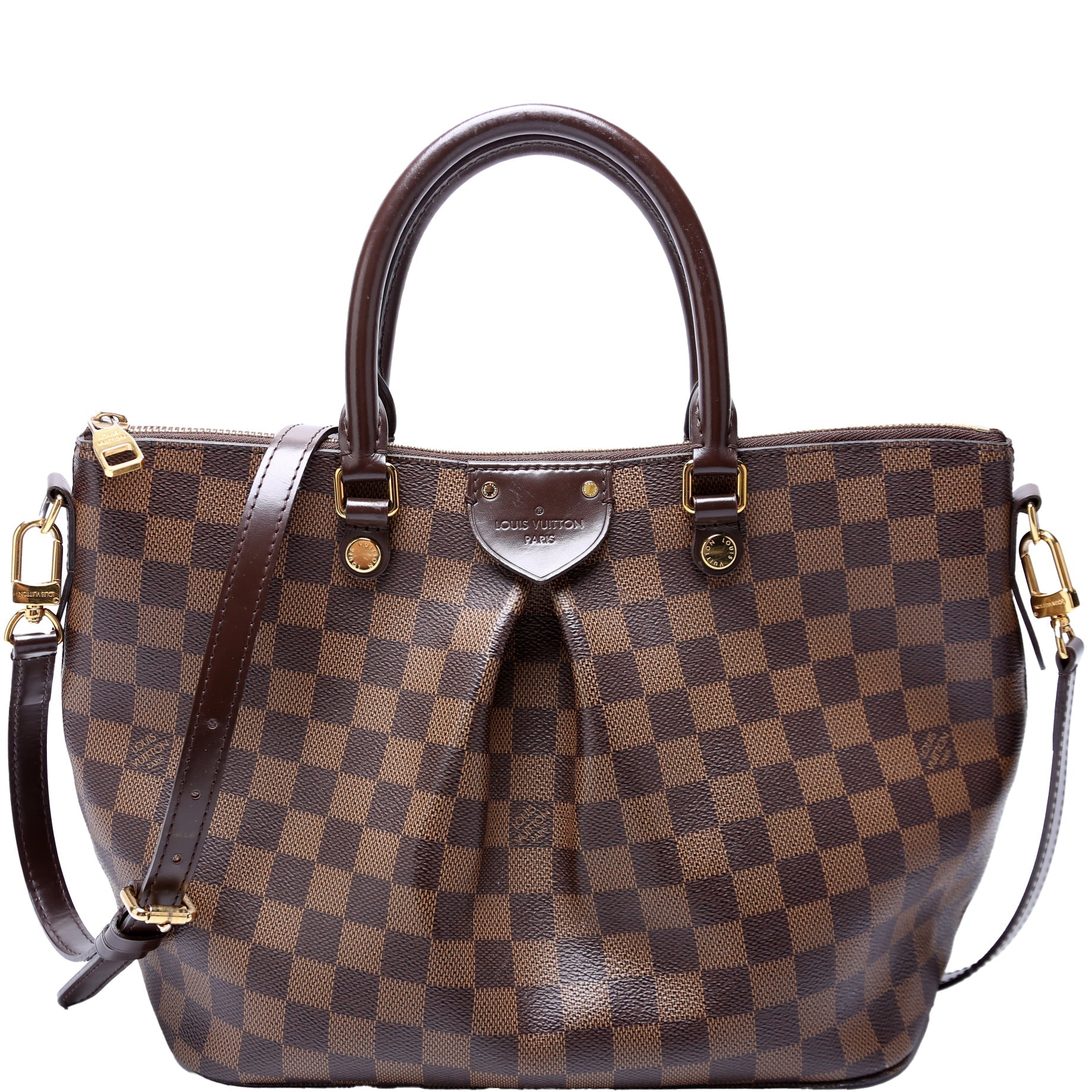 Louis Vuitton Siena Ebene MM Damier Handbag Ebene 11