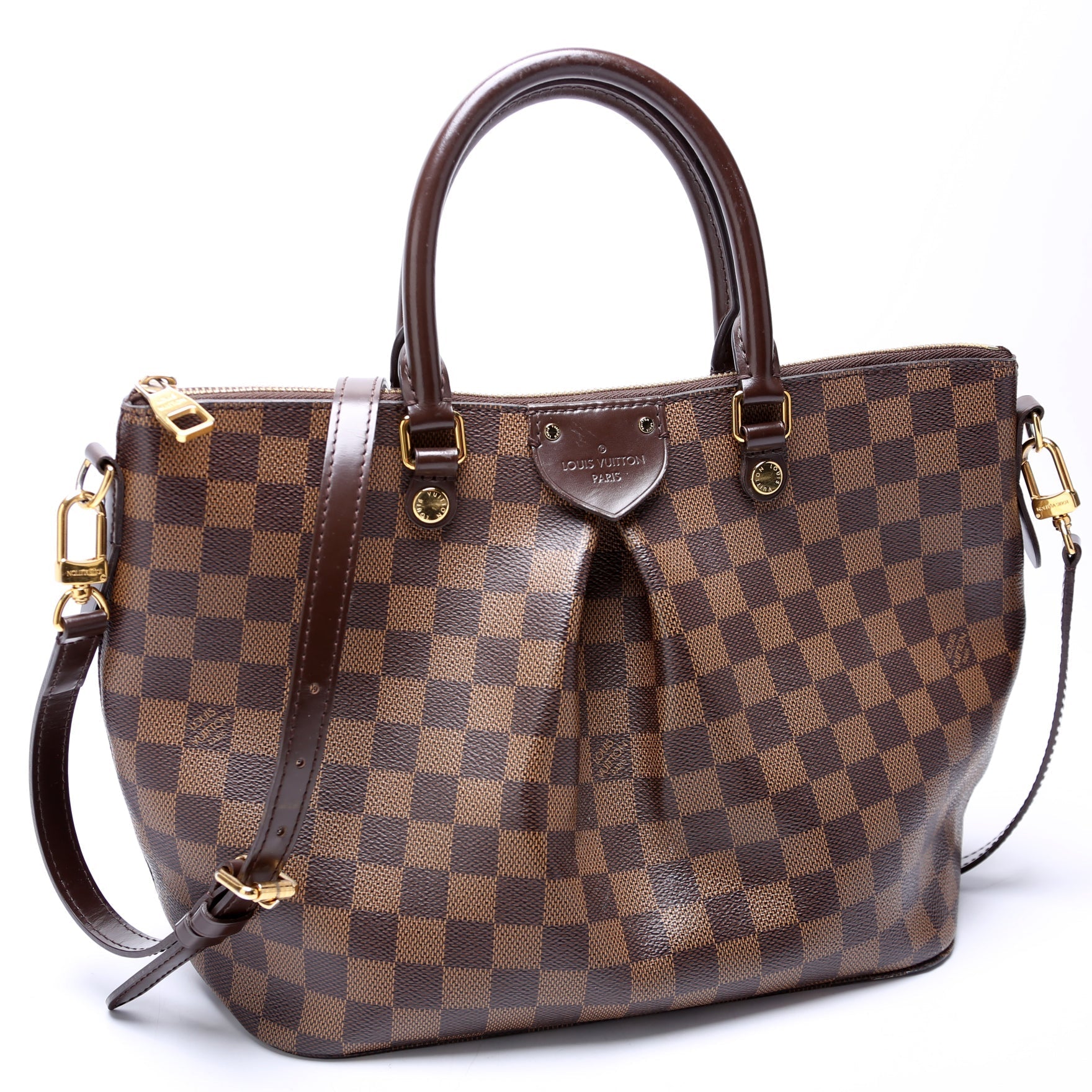 Louis Vuitton Siena Ebene MM Damier Handbag Ebene 11