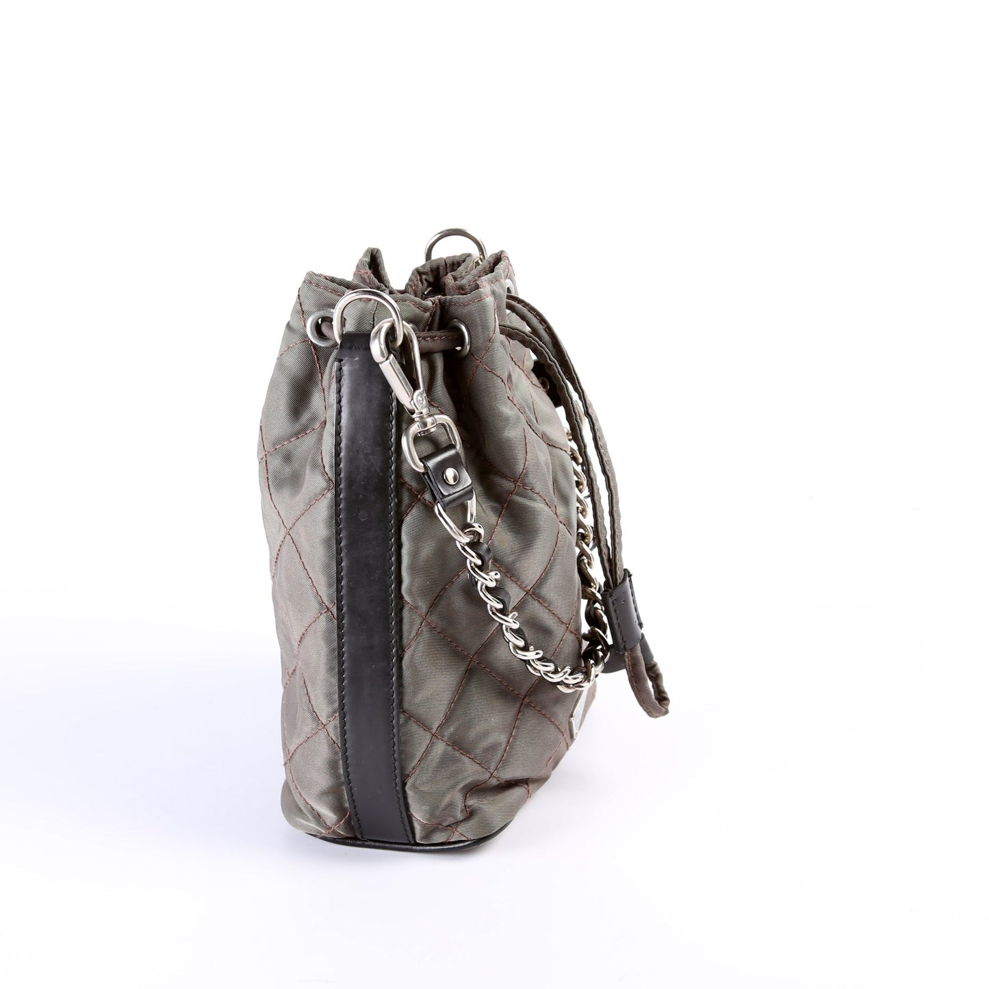 Prada Bucket Bag Nylon Quilted