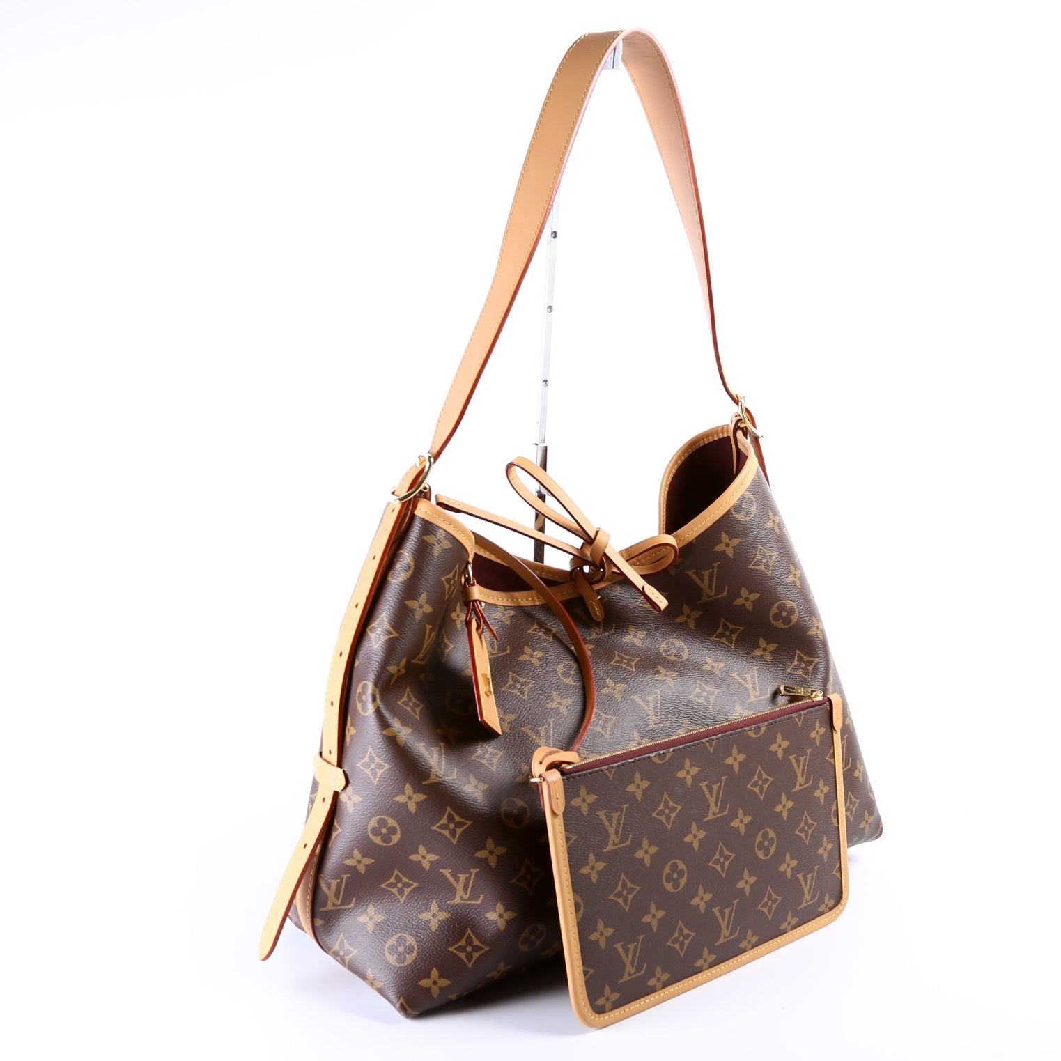 Louis Vuitton Carryall MM NM Monogram Handbag Monogram 1