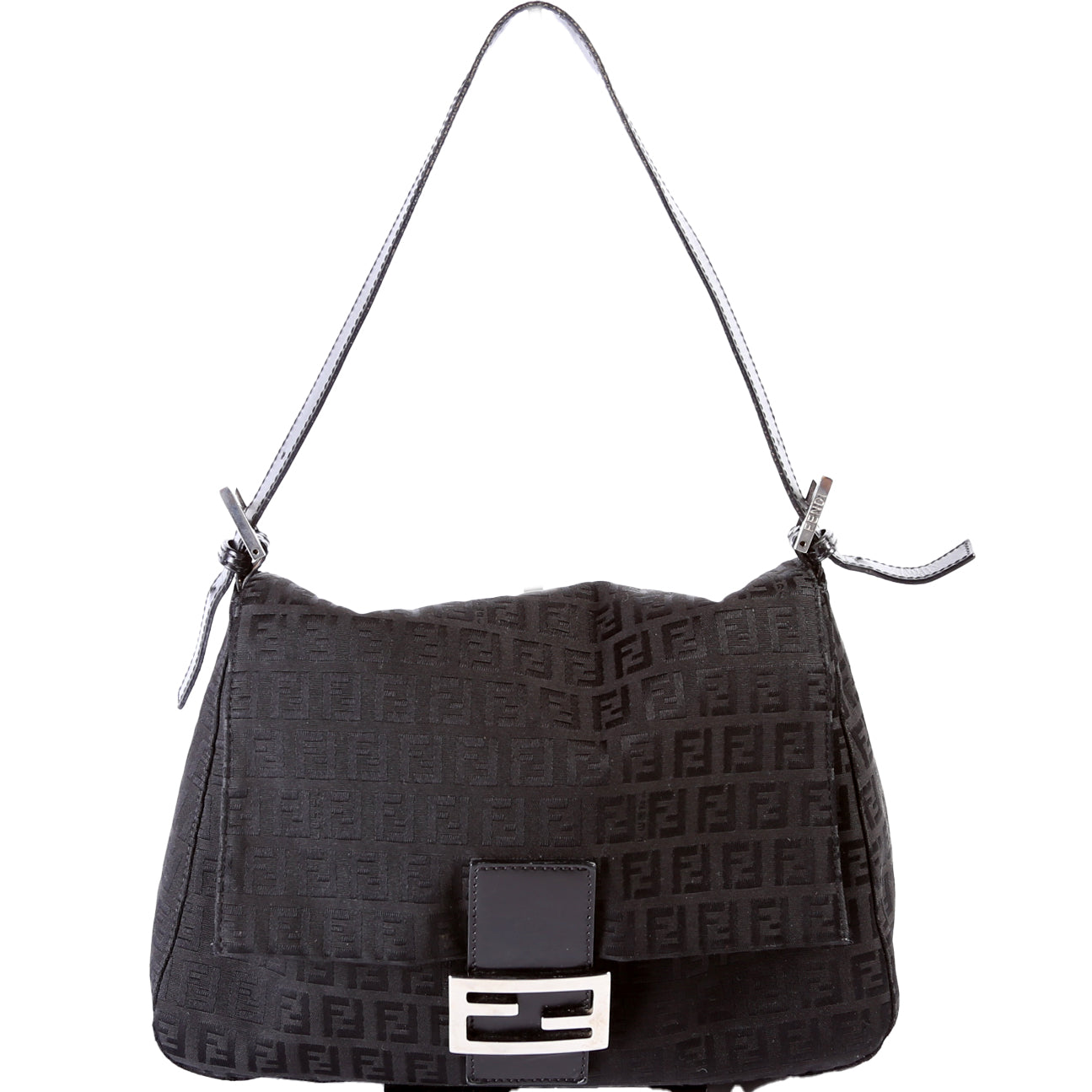 Fendi Mama Forever Zucchino Fabric Bag Travel Bag Zucchino Fabric 2