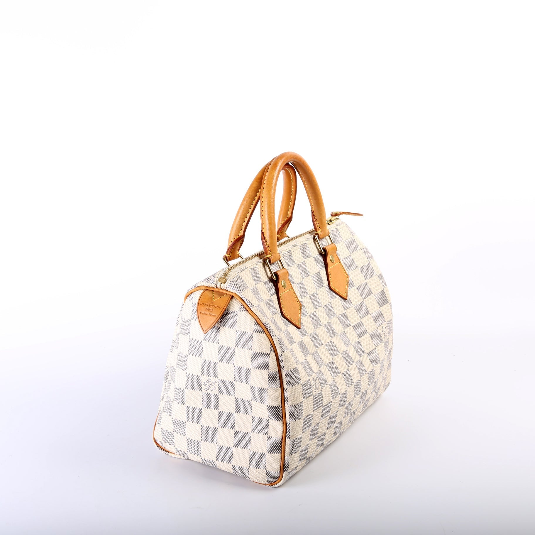 Louis Vuitton Speedy 30 Azur Damier Handbag Azur 43