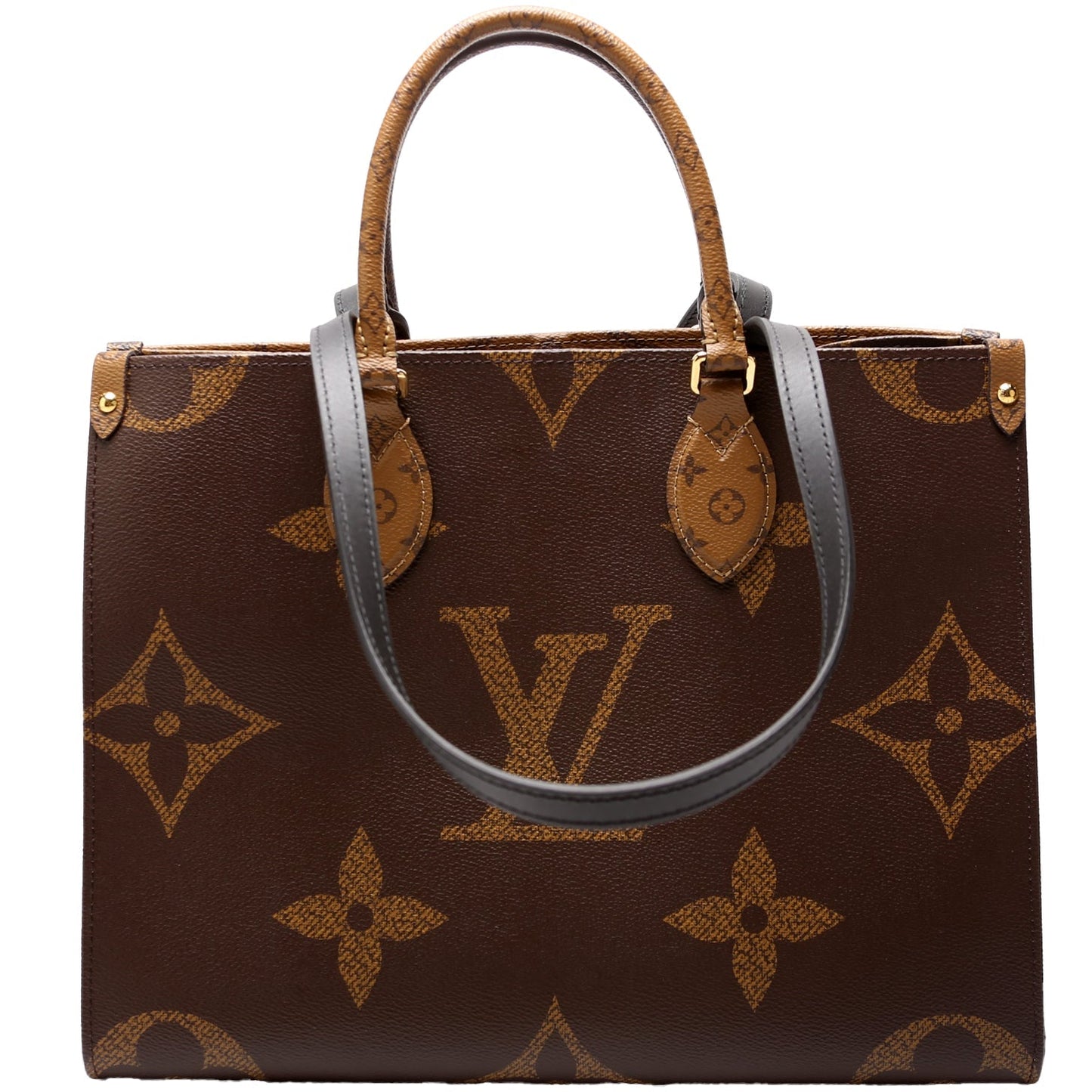 Louis Vuitton ONTHEGO MM Reverse Monogram Handbag Monogram 9