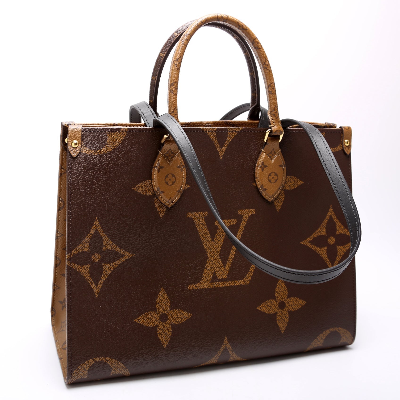 Louis Vuitton ONTHEGO MM Reverse Monogram Handbag Monogram 9