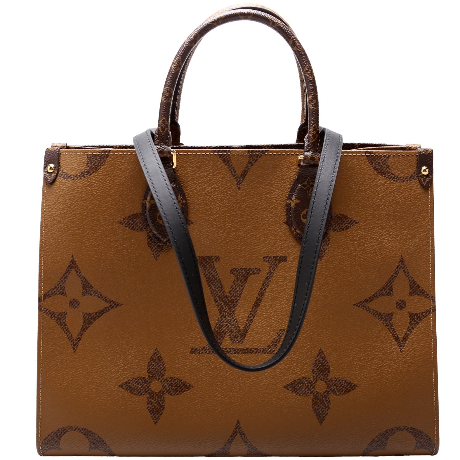 Louis Vuitton ONTHEGO MM Reverse Monogram Handbag Monogram 9
