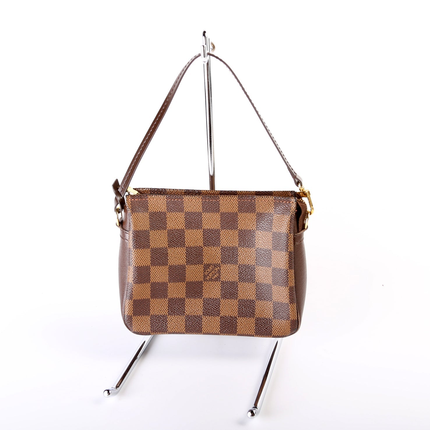 Louis Vuitton Trousse Makeup Ebene Damier Handbag