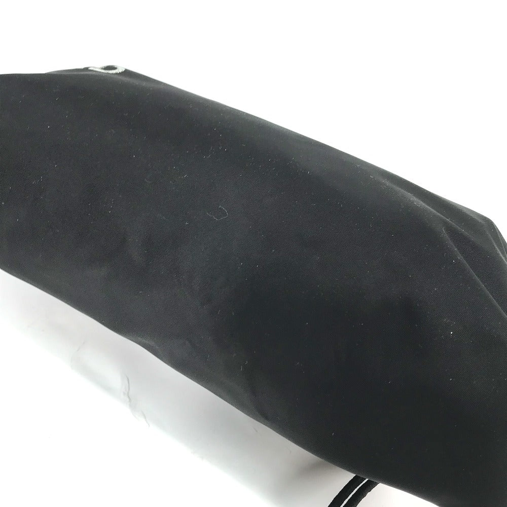 Burberry Clutch Bag Horse Ferry Mens Nylon Black