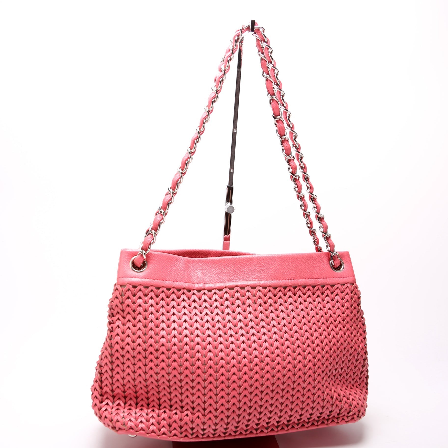 Chanel Braided Caviar 9M Tote Bag