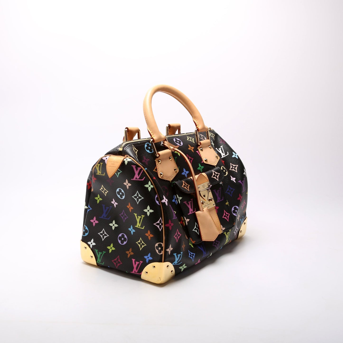 Louis Vuitton Speedy 30 Multicolor Handbag Multicolor 5