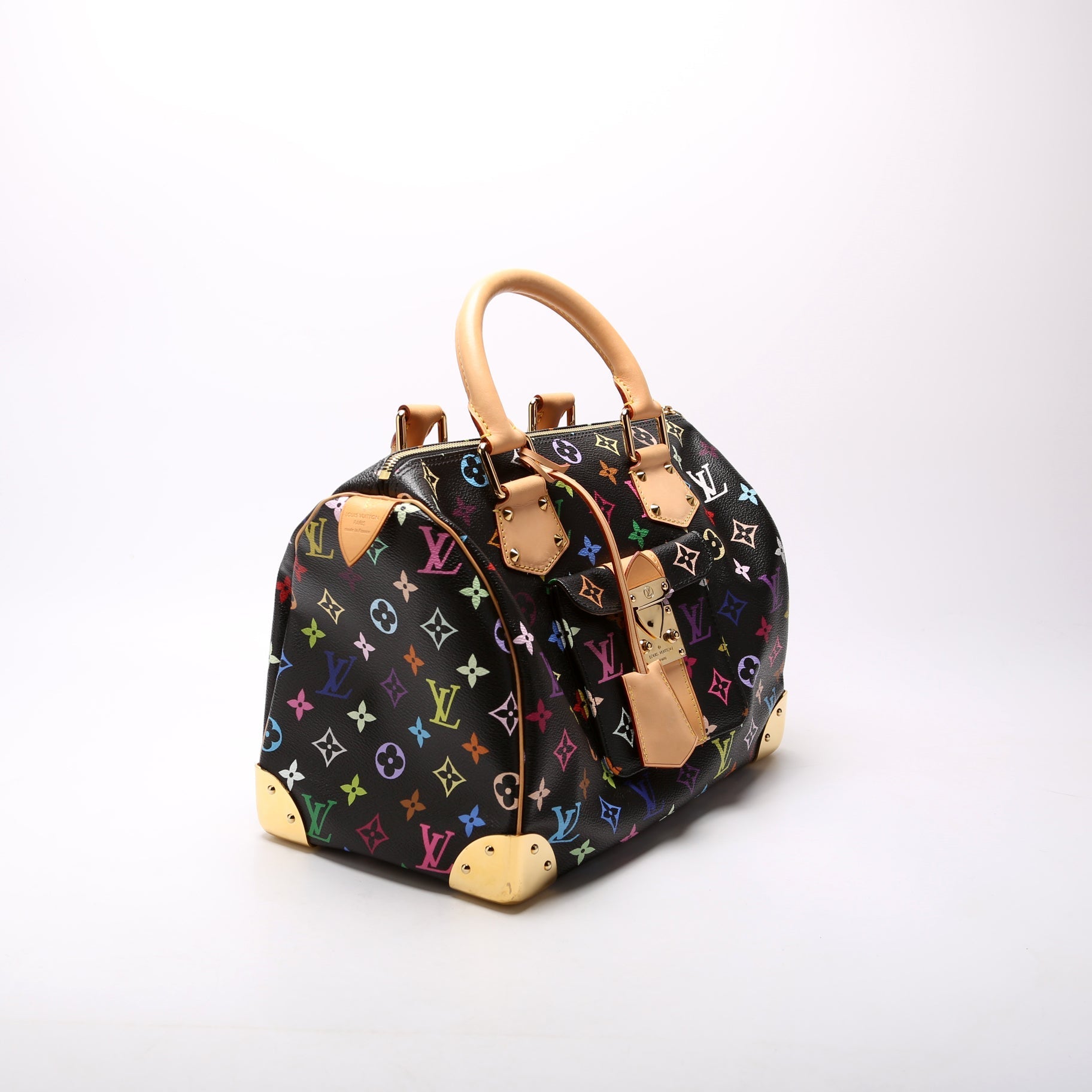 Louis Vuitton Speedy 30 Multicolor Handbag Multicolor 5