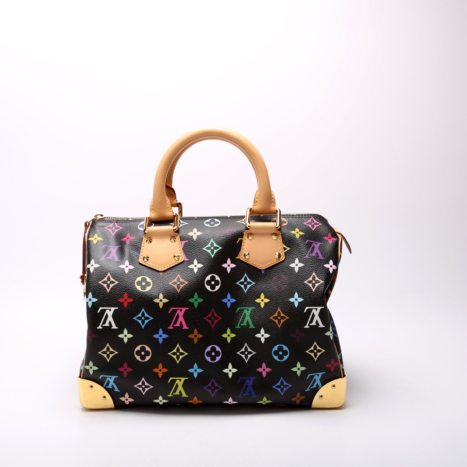 Louis Vuitton Speedy 30 Multicolor Handbag Multicolor 5