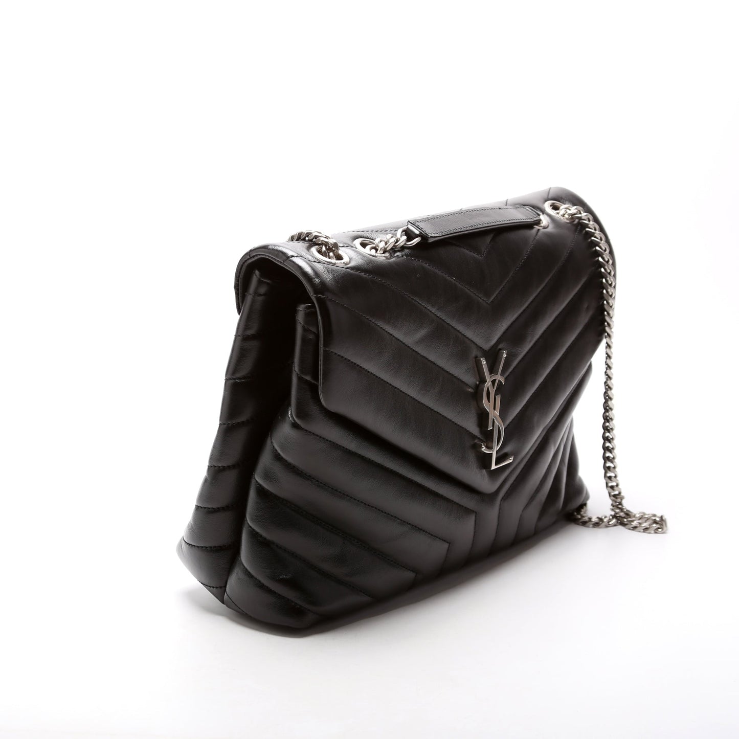 YSL Saint Laurent Saint Laurent Loulou Bag Quilted Medium Travel Bag