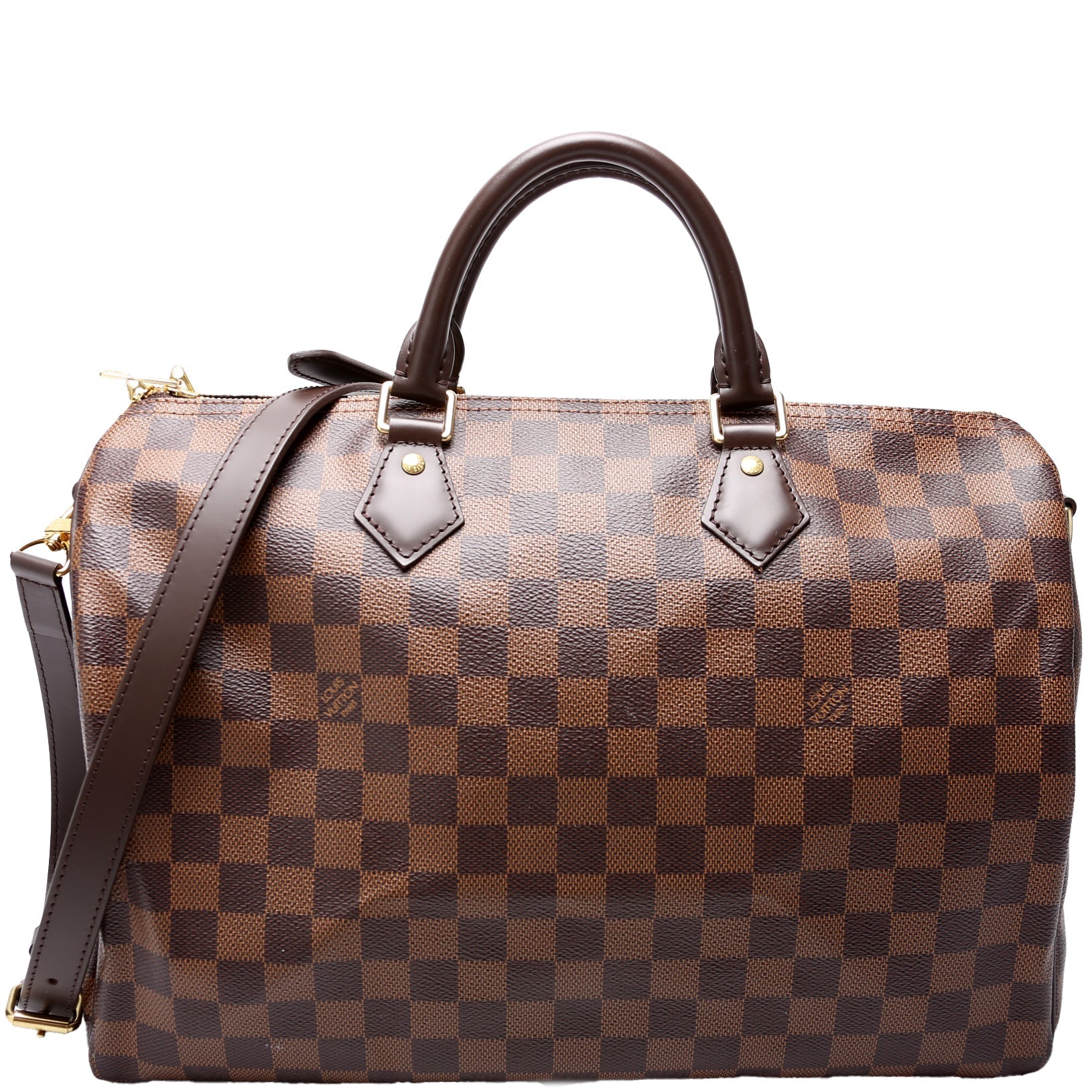 Louis Vuitton Speedy 35 Ebene Damier Handbag Ebene 24