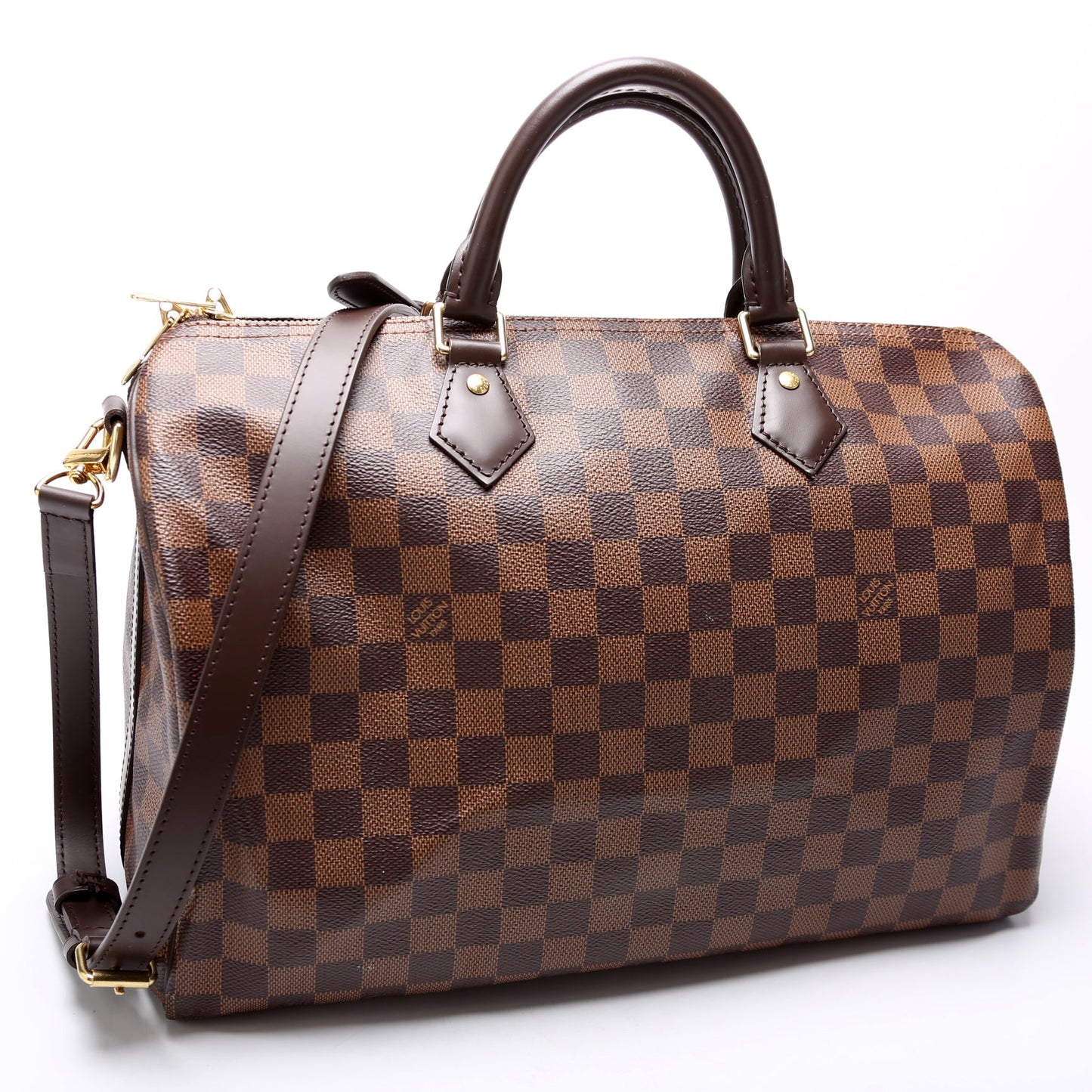 Louis Vuitton Speedy 35 Ebene Damier Handbag Ebene 24