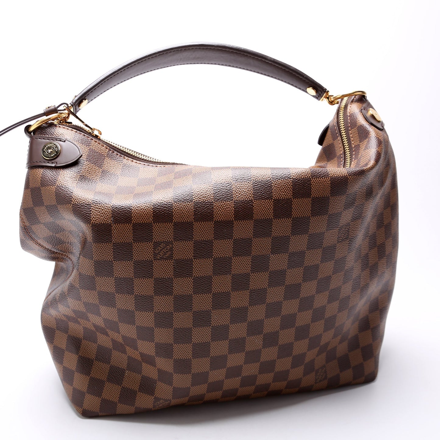 Louis Vuitton Duomo Hobo Ebene Damier Shoulder Bag Ebene 7