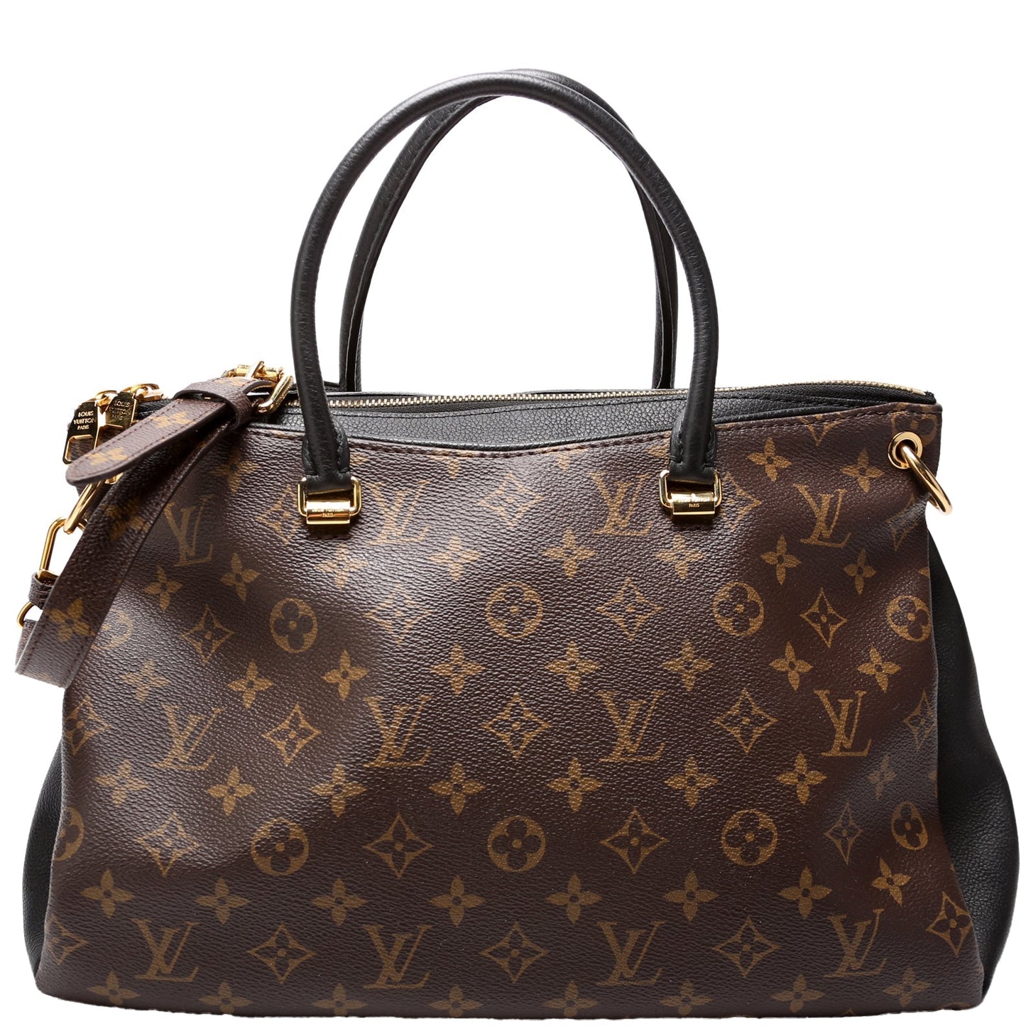 Louis Vuitton Pallas Side Monogram Canvas Tote Bag Side 10