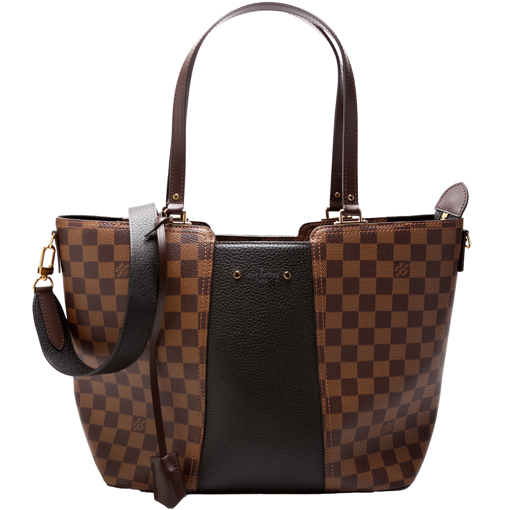 Louis Vuitton Jersey Ebene Damier Handbag Ebene 4