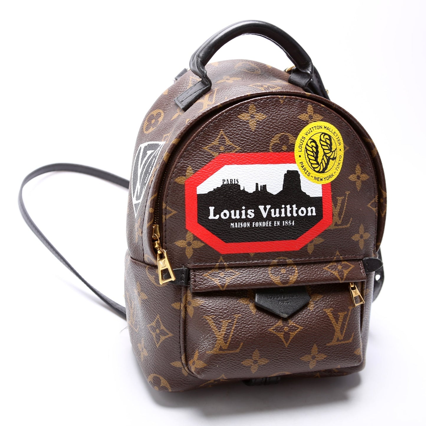 Louis Vuitton Palm Springs Backpack World Tour Monogram Jewelry
