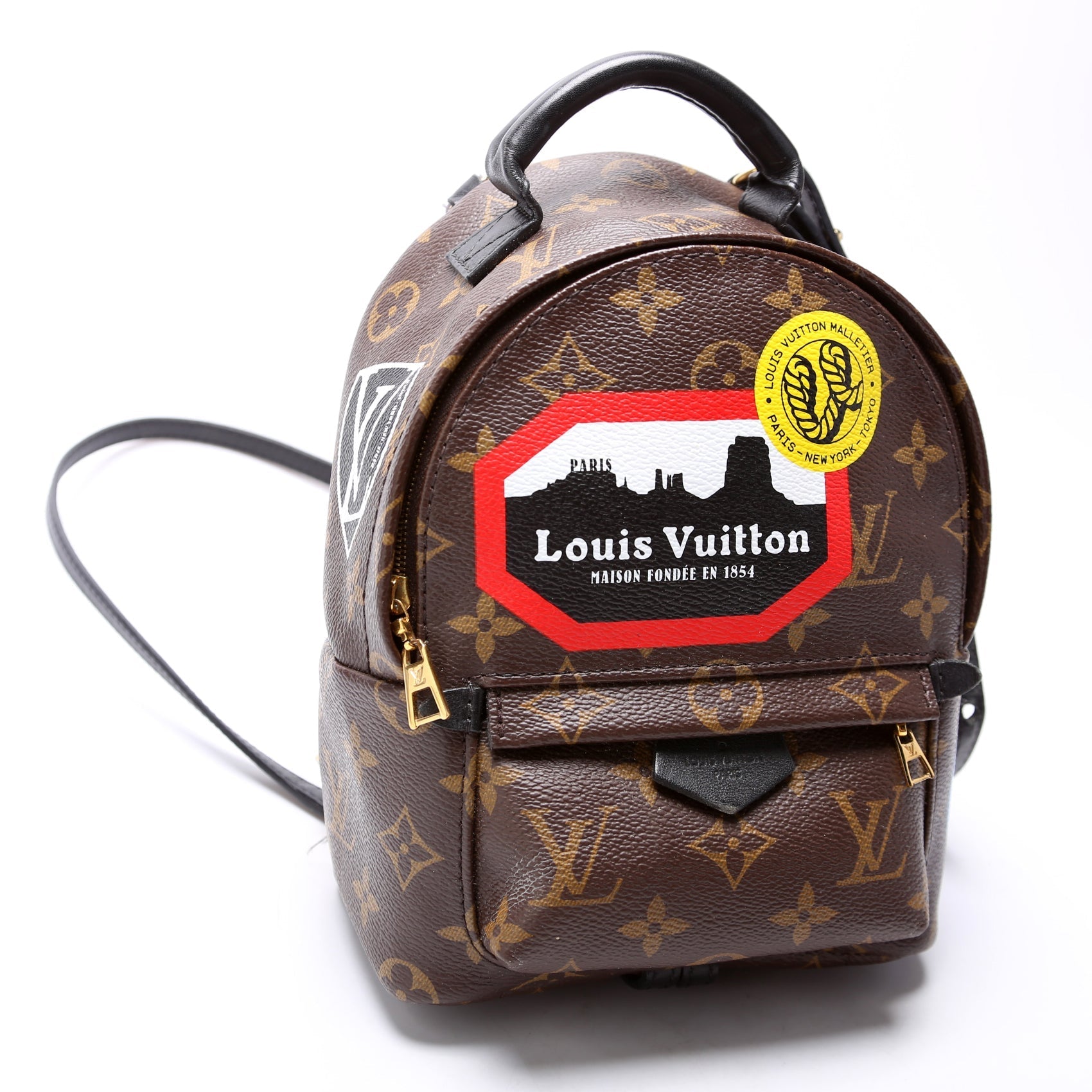 Louis Vuitton Palm Springs Backpack World Tour Monogram Jewelry