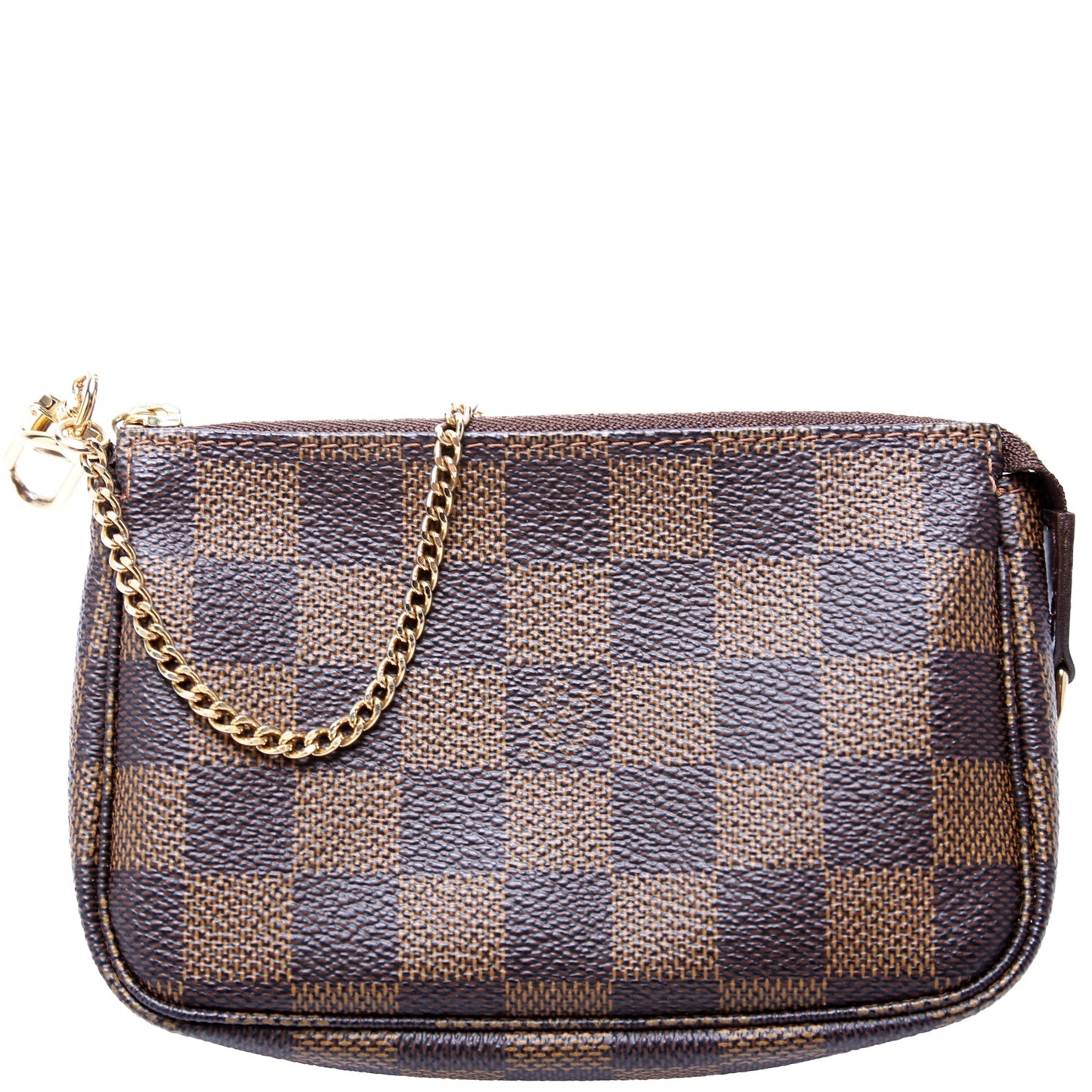 Louis Vuitton Pochette Accessories Ebene Damier Clutch Bag Ebene 12