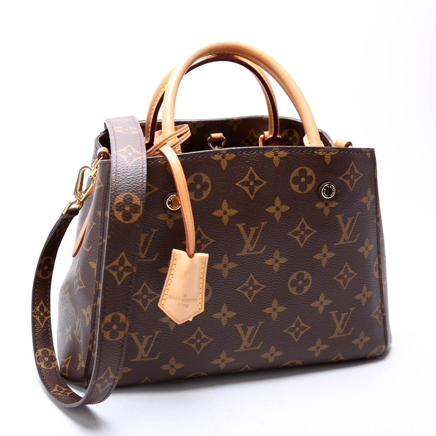 Louis Vuitton Montaigne BB Monogram Handbag Monogram 8