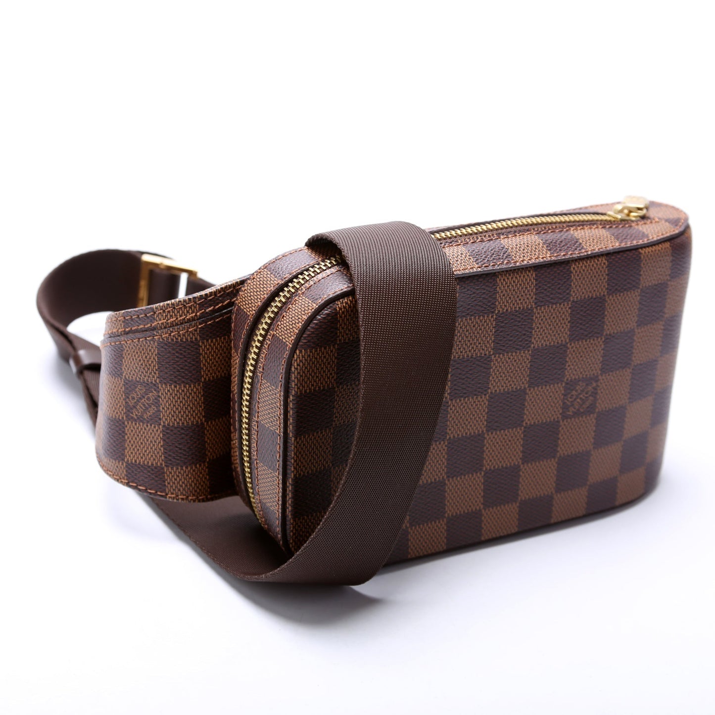 Louis Vuitton Geronimos Ebene Damier Handbag Ebene 16