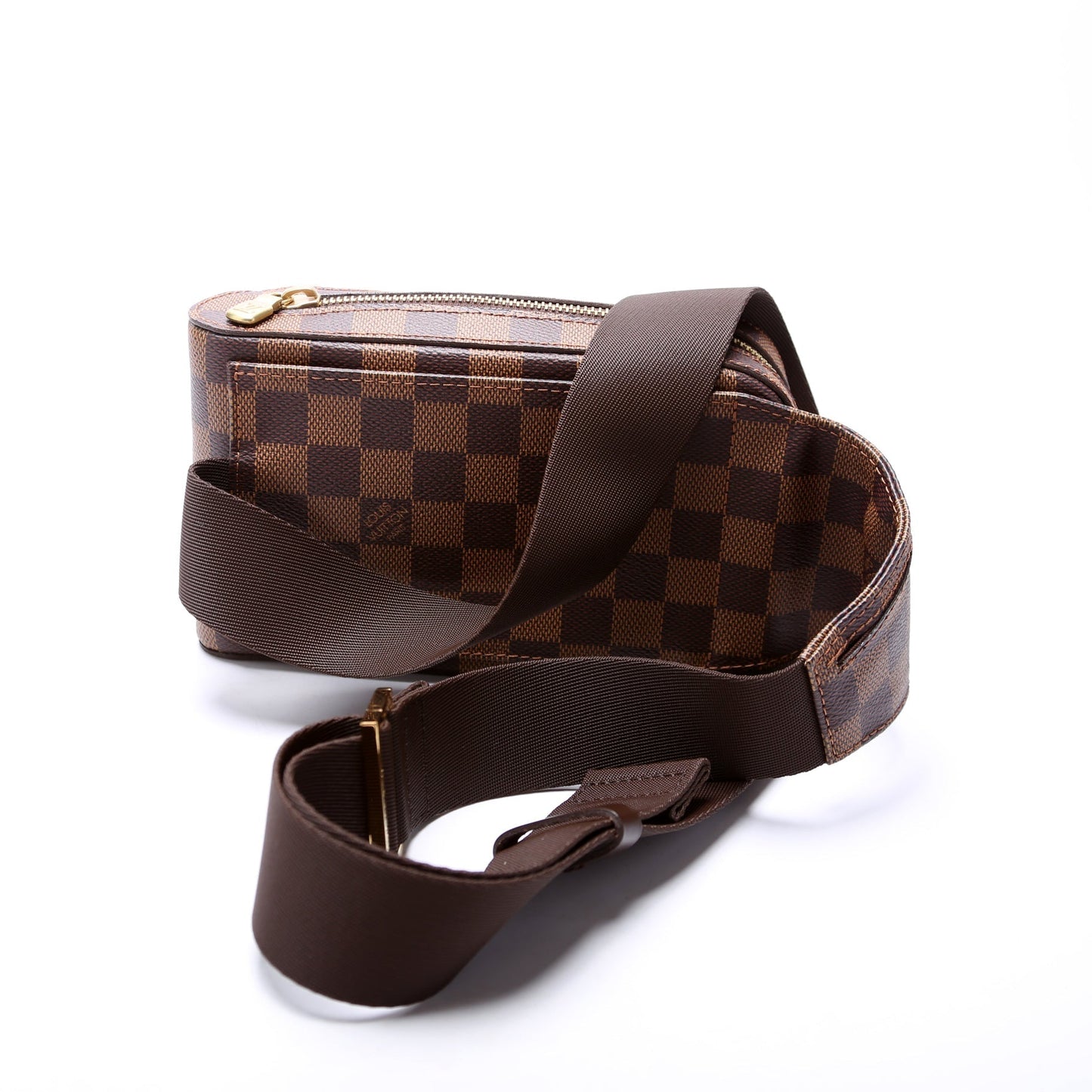 Louis Vuitton Geronimos Ebene Damier Handbag Ebene 16