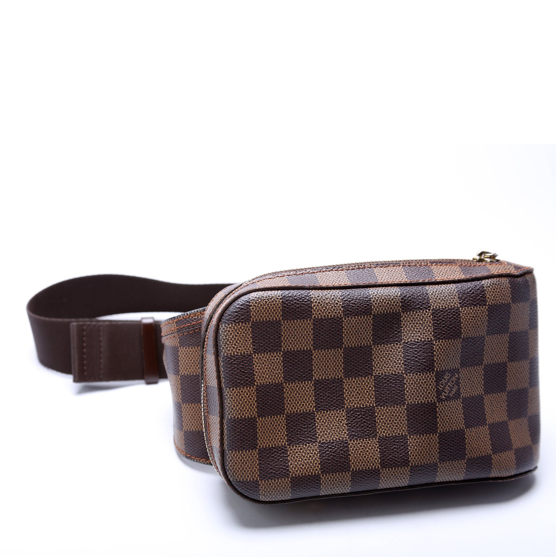 Louis Vuitton Geronimos Ebene Damier Handbag Ebene 27